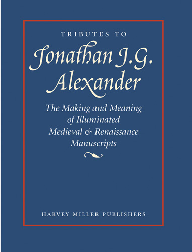 Cover of Tributes to Jonathan J.G. Alexander