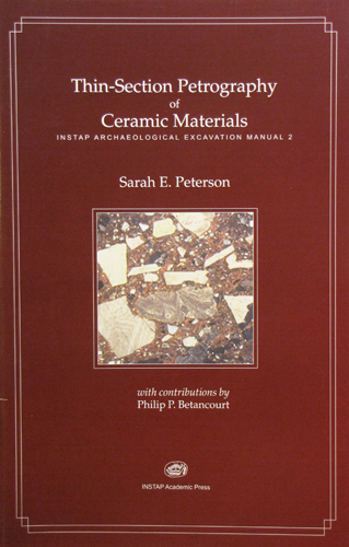 Cover of Thin-Section Petrography of Ceramic Materials