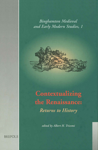 Cover of Contextualizing the Renaissance