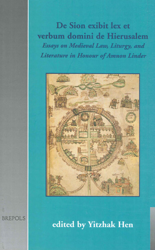 Cover of De Sion exibit lex et verbum domini de Hierusalem