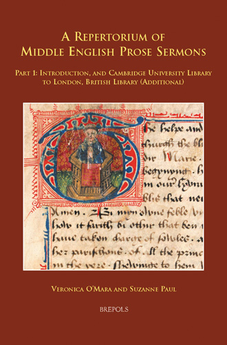 Cover of A Repertorium of Middle English Prose Sermons