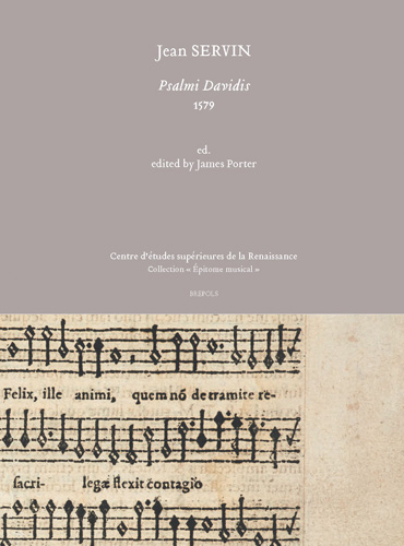 Cover of Jean Servin, Psalms