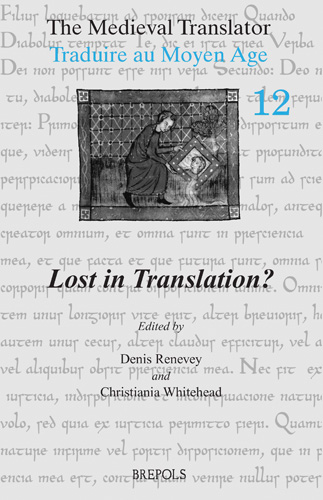 Cover of The Medieval Translator. Traduire au Moyen Age
