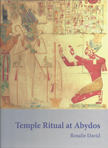 Book cover: Temple Ritual at Abydos