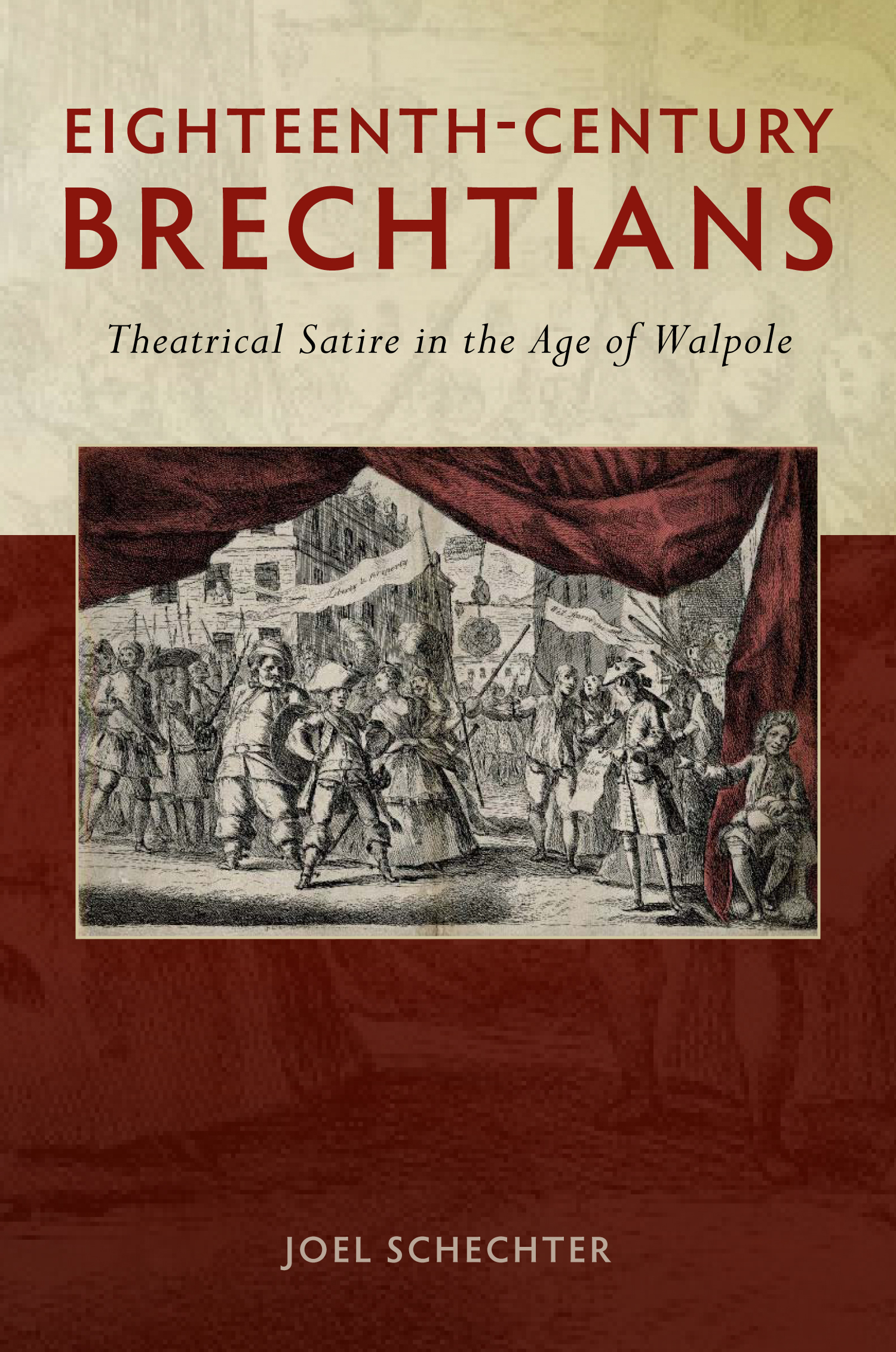 Book cover: Eighteenth-Century Brechtians