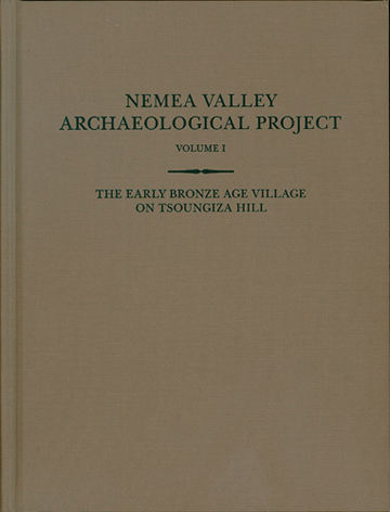 Book cover: The Early Bronze Age Village on Tsoungiza Hill