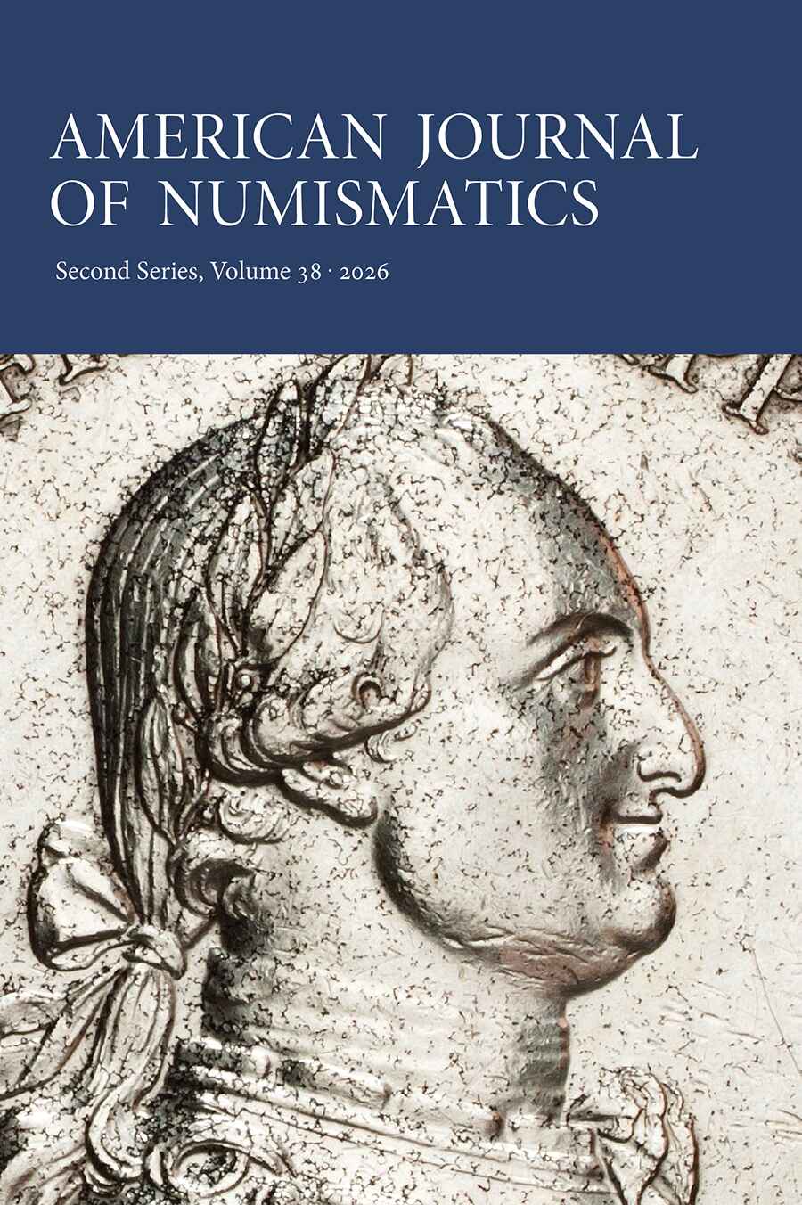 Book cover: American Journal of Numismatics Volume 38 (2026)