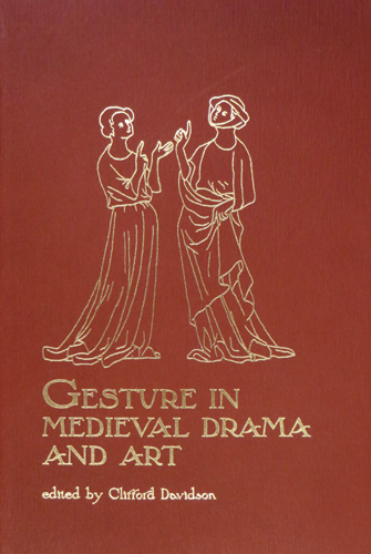 Book cover: Gesture in Medieval Drama and Art