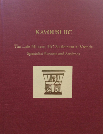 Book cover: Kavousi IIC