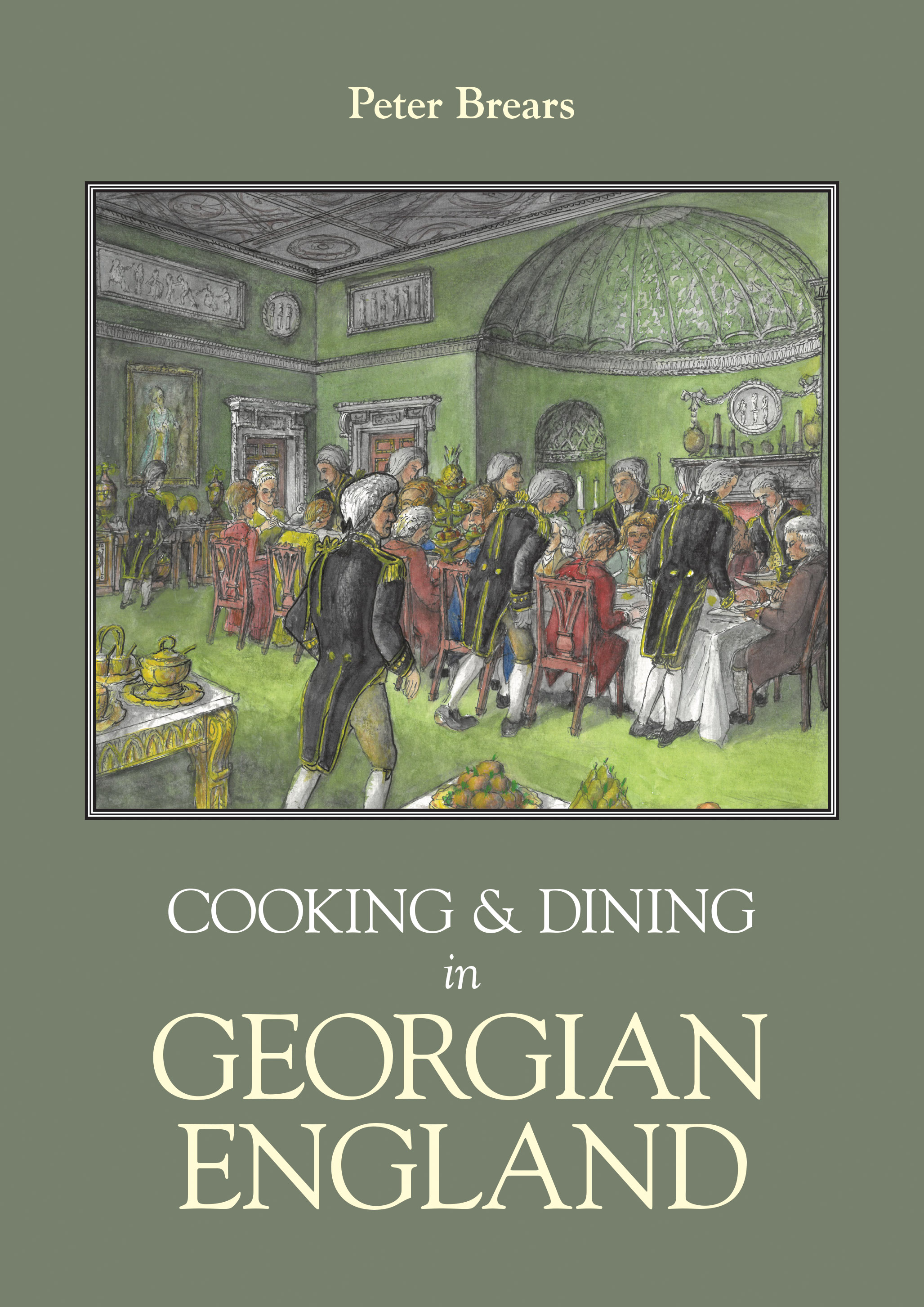 Book cover: Cooking and Dining in Georgian England