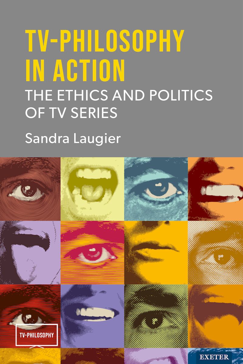 Book cover: TV-Philosophy in Action