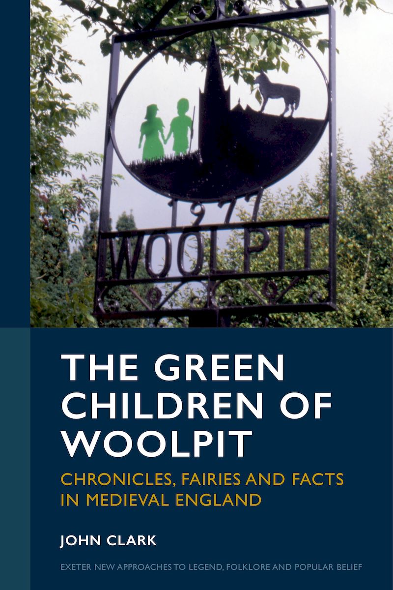 Book cover: The Green Children of Woolpit