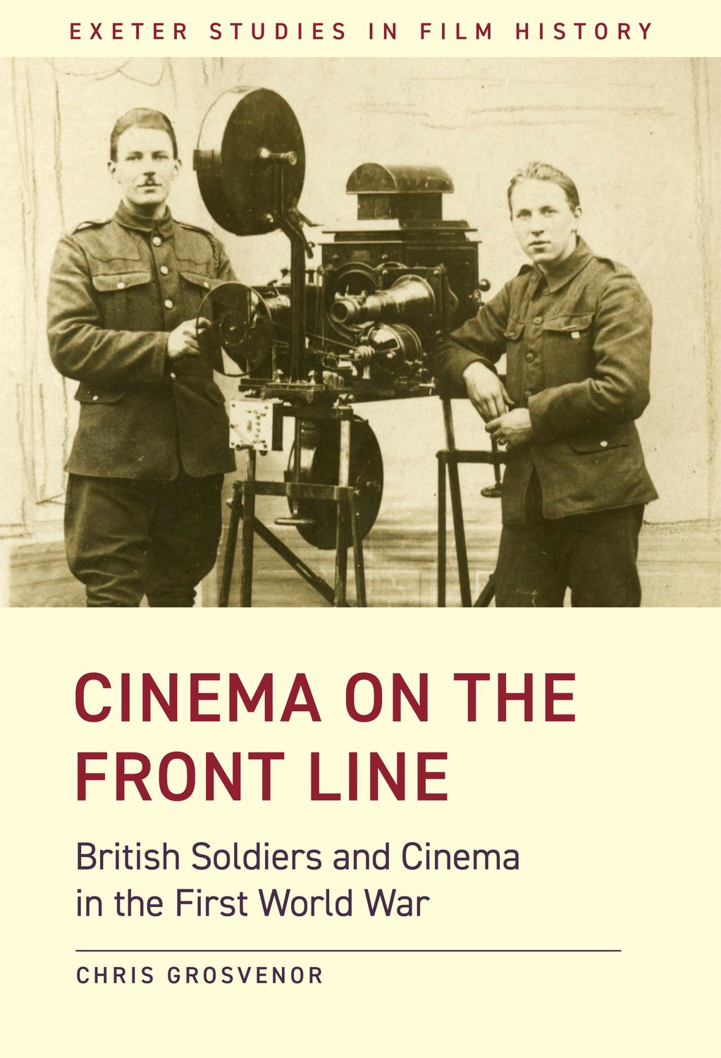 Book cover: Cinema on the Front Line