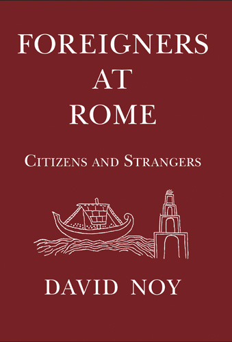 Book cover: Foreigners at Rome