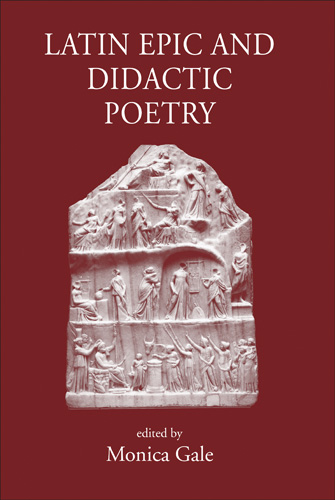 Book cover: Latin Epic and Didactic Poetry