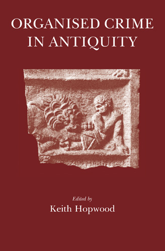 Book cover: Organised Crime in Antiquity