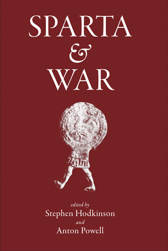 Book cover: Sparta and War