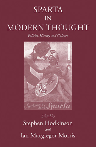 Book cover: Sparta in Modern Thought