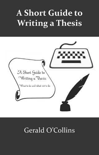 Book cover: A Short Guide to Writing a Thesis