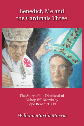 Book cover: Benedict, Me and the Cardinals Three