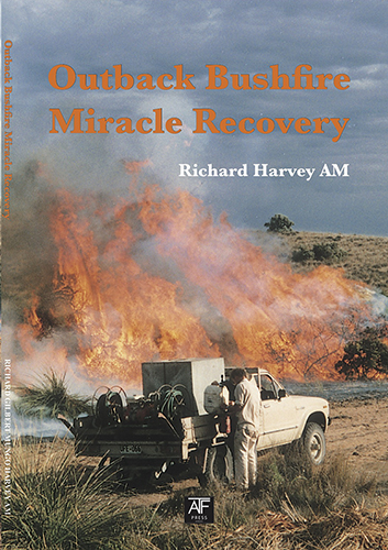 Book cover: Outback Bushfire Miracle Recovery