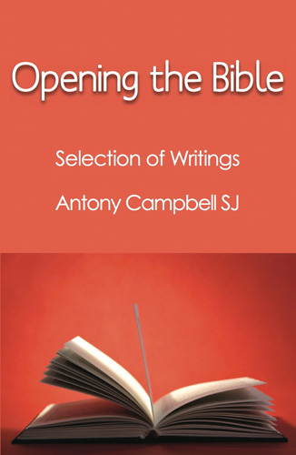 Book cover: Opening the Bible