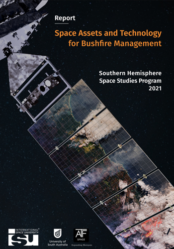Book cover: Space Assets and Technology for Bushfire Management