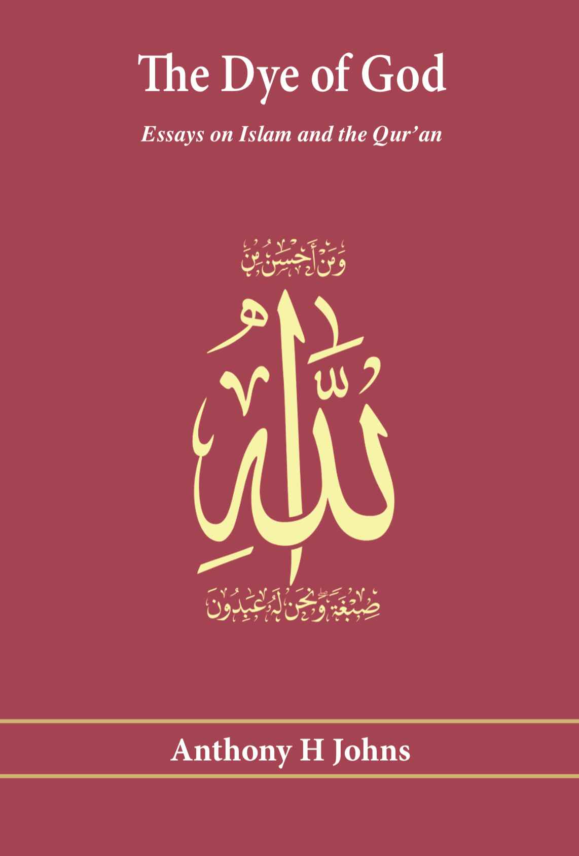 Book cover: The Dye of God