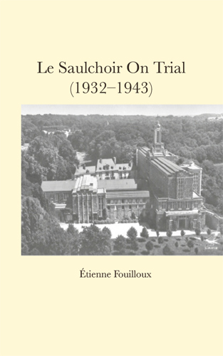 Book cover: Le Saulchoir On Trial (1932-1943)