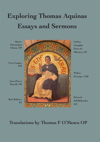 Book cover: Exploring Thomas Aquinas