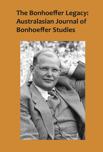 Book cover: The Bonhoeffer Legacy