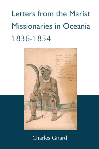 Book cover: Letters from the Marist Missionaries in Oceania 1836-1854