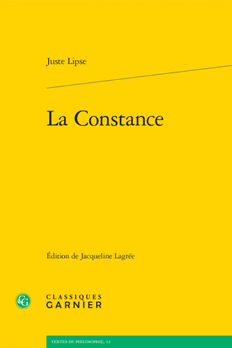 Book cover: La Constance