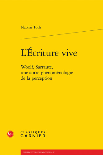 Book cover: L’Ecriture vive