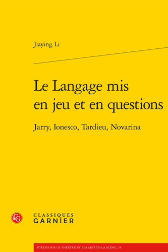 Book cover: Le Langage mis en jeu et en questions