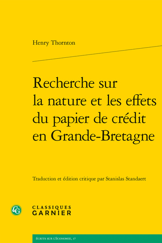 Book cover: Recherche sur la nature et les effets