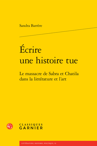 Book cover: Ecrire une histoire tue