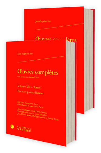 Book cover: OEuvres completes. Volume VII