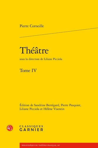 Book cover: Theatre – Tome IV