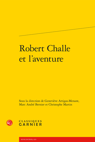 Book cover: Robert Challe et l’aventure