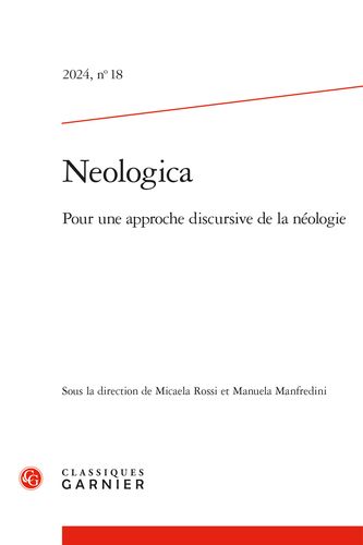 Book cover: Neologica 2024,18