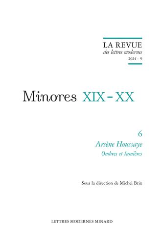 Book cover: La Revue des lettres modernes