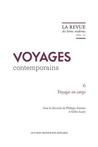 Book cover: La Revue des lettres modernes 2024-11