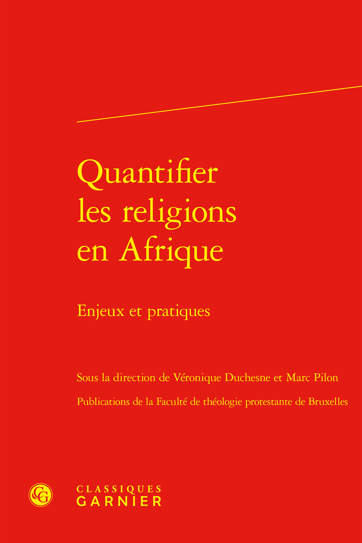 Book cover: Quantifier les religions en Afrique