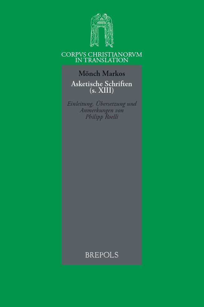 Book cover: Asketische Schriften des Monchs Markos (s. XIII)