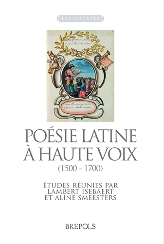 Book cover: Poesie latine a haute voix (1400-1700)
