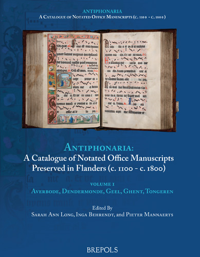 Book cover: Catalogue of Notated Office Manuscripts Preserved in Flanders (c.1100 – c. 1800)
