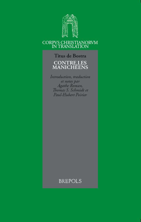Book cover: Titus de Bostra, Contre les manicheens