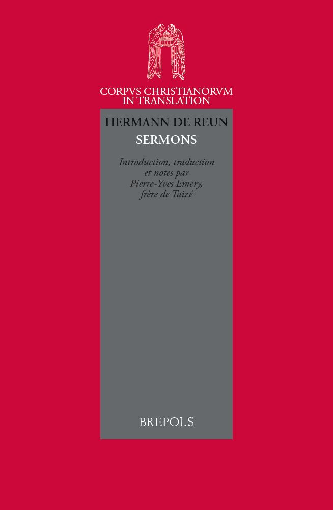Book cover: Hermann de Reun, Sermons