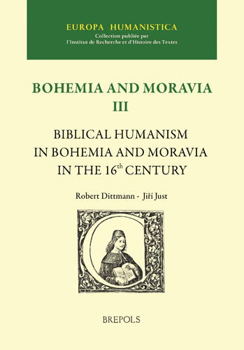 Book cover: Biblical Humanism in Bohemia and Moravia in the 16th Century